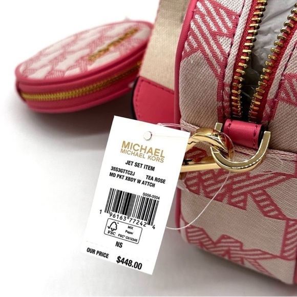 Michael Kors Jet Set Medium Crossbody Bag Tech Accessories
Attached Tea - Picture 13 of 13